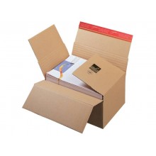 Scatola automontante ad altezza variabile ColomPac f.to 45x32,5x19-31 cm avana - CP141.301 (Conf.10)