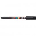 Marcatore a tempera POSCA Uni-Ball punta tonda 0,7 mm nero M PC1MR N