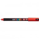 Marcatore a tempera POSCA Uni-Ball punta tonda 0,7 mm rosso M PC1MR R