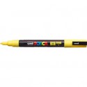 Marcatore a tempera POSCA Uni-Ball punta tonda 0,9-1,3 mm giallo M PC3M G