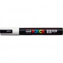 Marcatore a tempera POSCA Uni-Ball punta tonda 1,8-2,5 mm bianco M PC5M BI
