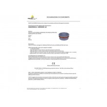 Kit di 2 filtri A2 per semi-maschere M6200 e M6400 Jupiter grigio - M6000EA2R