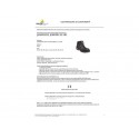 Scarpe da lavoro DELTA PLUS alte Jumper 2 S3 - pelle crosta pigmentata nero - 39 JUMP2S3NO39