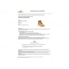 Scarpe da lavoro DELTA PLUS alte Saga S3 pelle pieno fiore nabuk beige - 44 SAGAS3BE44