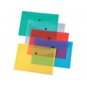 Portadocumenti con bottone Q-Connect A4 ppl rosso KF03594 (Conf.12)