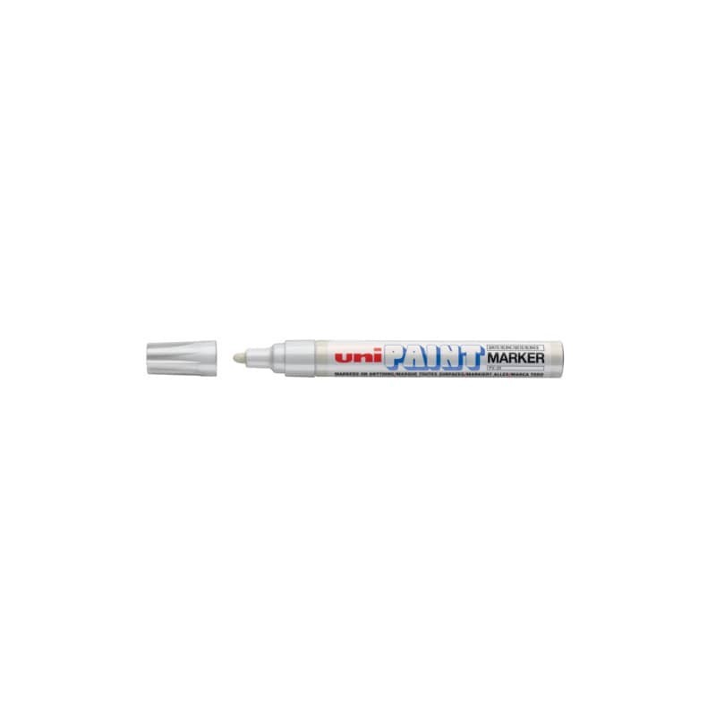 Marcatore permanente PAINT punta tonda 2,8 mm BIANCO M PX20 BI