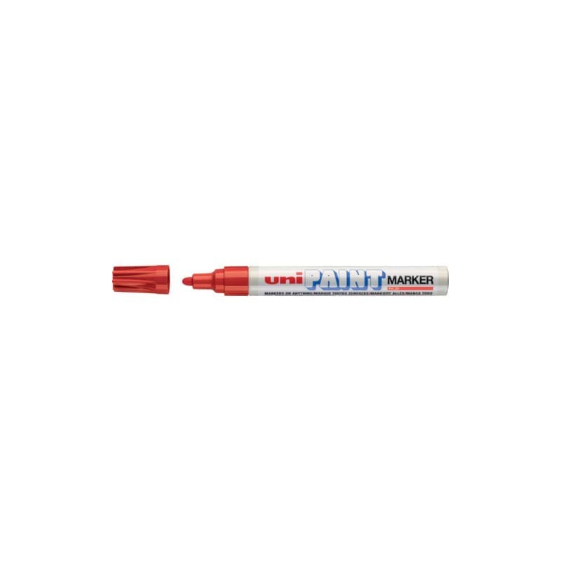Marcatore permanente PAINT punta tonda 2,8 mm ROSSO M PX20 R