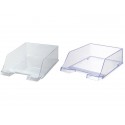 Vaschetta portacorrispondenza accatastabile KLASSIK XXL A4/C4 HAN 255x348x105 mm trasparente - 1047-23 (Conf.2)