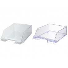 Vaschetta portacorrispondenza accatastabile KLASSIK XXL A4/C4 HAN 255x348x105 mm trasparente - 1047-23 (Conf.2)