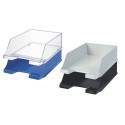 Vaschetta portacorrispondenza accatastabile KLASSIK XXL A4/C4 HAN 255x348x105 mm trasparente - 1047-23 (Conf.2)