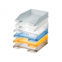 Vaschetta portacorrispondenza accatastabile KLASSIK A4/C4 HAN in polistirolo traspar.-chiaro - 1026-X-23 (Conf.6)