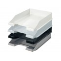 Vaschetta portacorrispondenza accatastabile KLASSIK A4/C4 HAN in polistirolo grigio lucido - 1027-X-11 (Conf.10)