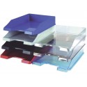 Vaschetta portacorrispondenza accatastabile KLASSIK A4/C4 HAN in polistirolo blu lucido - 1027-X-14 (Conf.10)
