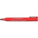 Marcatore permanente Q-Connect punta a scalpello 1,2-5 mm rosso KF26044 (Conf.10)