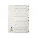 Divisore numerico Q-Connect bianco 22,5x29,7 cm ppl 1-10 KF00177