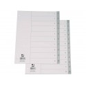 Divisore numerico Q-Connect grigio 22,5x29,7 cm ppl 1-12 KF01826