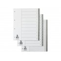 Divisore numerico Q-Connect grigio XL 24,5x29,7 cm ppl 1-31 KF02296