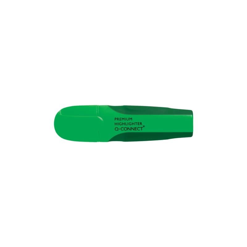 Evidenziatore Q-Connect 2-5 mm verde  KF16037 (Conf.10)