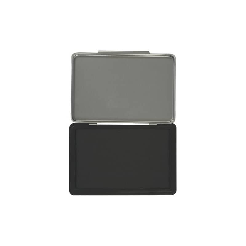 Cuscinetto per timbri Q-Connect 11x7 cm nero KF25211