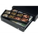 Cassetto portadenaro Safescan LD-4141 in metallo/plastica nero 132-0423