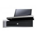 Cassetto portadenaro FLIP TOP Safescan SD-4617S in metallo grigio/nero 132-0498