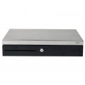 Cassetto portadenaro FLIP TOP Safescan SD-4617S in metallo grigio/nero 132-0498