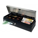 Cassetto portadenaro FLIP TOP Safescan SD-4617S in metallo grigio/nero 132-0498