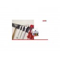 Nastro adesivo in tela tesa velcro On&Off universale autoadesivo extra forte nero 50 mm x 1 m - 55229-00000-02