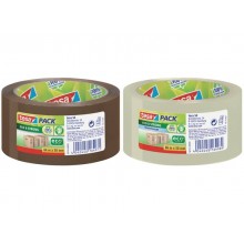 Nastro adesivo per la spedizione tesapack® eco&strong 50 mm x 66 m trasparente - 58153-00000-00