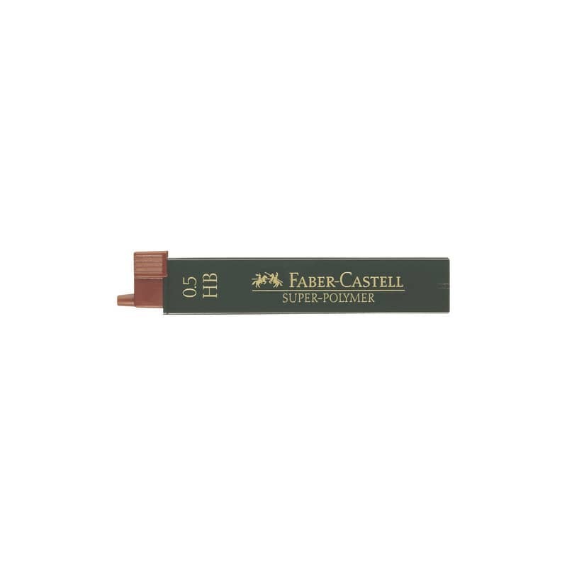 Astuccio 12 mine HB Faber-Castell Super Polymer 0,5 mm 120500