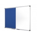 Pannelli Bi-office Maya combinata feltro/acciaio 90x60 cm. bianco XA0322170