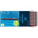 Penna a sfera a scatto Schneider K 15 ricaricabile tratto M rosso Conf. 20 pezzi - P003082