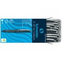 Penna a sfera a scatto Schneider K 20 Icy Colours ricaricabile tratto M nero P132001 (Conf.20)