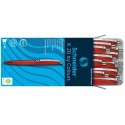 Penna a sfera a scatto Schneider K 20 Icy Colours ricaricabile tratto M rosso P132002 (Conf.20)
