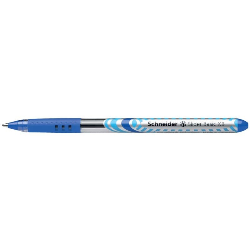 Penna a sfera Schneider Slider Basic tratto XB blu 151203