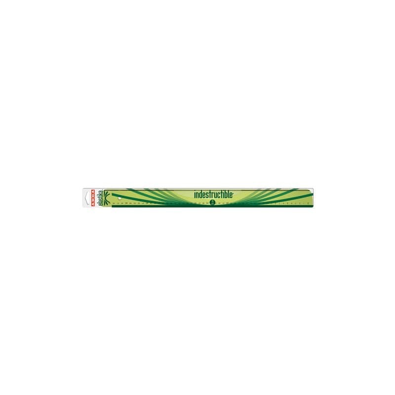 Riga ARDA Elastika plastica flessibile verde trasparente 50cm EL50 (Conf.10)