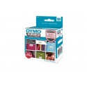 Rotolo da 160 etichette Dymo LaberWriter durable spediz./badge 54x25 mm bianco 2112283
