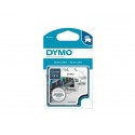 Nastro per etichettatrici Dymo D1 Nylon 12 mm x 3,5 m nero/bianco S0718040