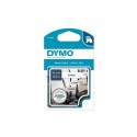 Nastro per etichettatrici Dymo D1 Nylon 19 mm x 3,5 m nero/bianco S0718050