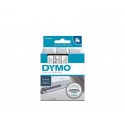 Nastro per etichettatrici Dymo D1 9 mm x 7 m nero/trasparente S0720670