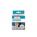Nastro per etichettatrici Dymo D1 12 mm x 7 m rosso/bianco S0720550
