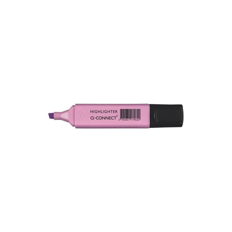 Evidenziatore Pastel Q-Connect 1,5-5 mm viola KF17962 (Conf.10)