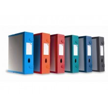 Scatola archivio LEONARDI Combi Box E500 dorso 9 cm blu navy - 29,8x36,2 cm E500BN