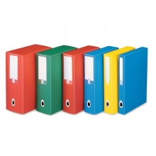 Scatola portaprogetti LEONARDI Plus PPL 25,5x35,5 cm - dorso 12 cm rosso U212RO (Conf.5)