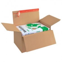 Scatola automontante ad altezza variabile ColomPac f.to 45x32,5x19-31 cm avana - CP141.301 (Conf.10)