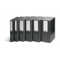 Scatola portaprogetti LEONARDI Plus VIP 25,5x35,5 cm PPL antracite dorso 12 cm 1007401 (Conf.5)