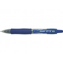 Roller gel a scatto ricaricabile Pilot G-2 Pixie 0,7 mm blu 001411 (Conf.12)