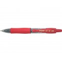 Roller gel a scatto ricaricabile Pilot G-2 Pixie 0,7 mm rosso 001412 (Conf.12)
