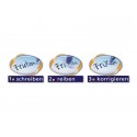 Penna a sfera cancellabile Pilot Frixion Point - punta 0,5 mm - inchiostro rosso - 006415