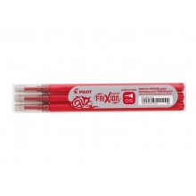 Refill sfera Pilot Frixion Point Clicker  0,5 mm rosso set da 3 - 006422